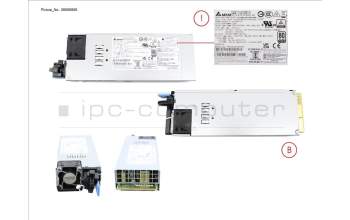 Fujitsu NTW:X97602A POWER SUPPLY,1600W,TITANIUM