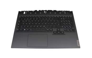 P05CYXBG-GR Original Lenovo Tastatur inkl. Topcase DE (deutsch) schwarz/schwarz mit Backlight