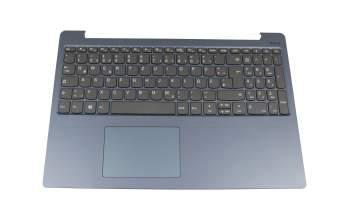 PC5C-GE Original Lenovo Tastatur inkl. Topcase DE (deutsch) grau/blau