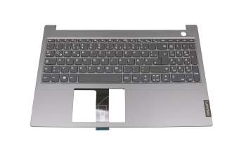 PC5S-GE Original Lenovo Tastatur inkl. Topcase DE (deutsch) grau/grau