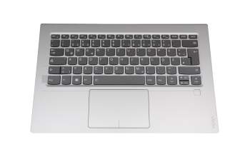 PK09000GT00 Original LCFC Tastatur inkl. Topcase DE (deutsch) grau/silber mit Backlight