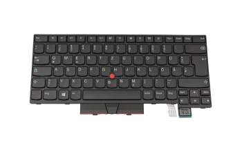 PK1312D3A13 Original Lenovo Tastatur DE (deutsch) schwarz mit Mouse-Stick