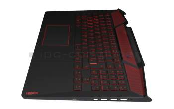 PK1312M3A13 Original LCFC Tastatur inkl. Topcase DE (deutsch) schwarz/schwarz mit Backlight