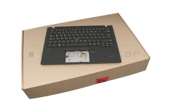 PK131A12D11 Original Lenovo Tastatur inkl. Topcase DE (deutsch) schwarz/schwarz mit Backlight und Mouse-Stick