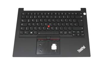 PK131D53B11 Original Lenovo Tastatur inkl. Topcase DE (deutsch) schwarz/schwarz mit Backlight und Mouse-Stick