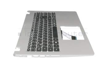 PK132CE3B11 Original Acer Tastatur inkl. Topcase DE (deutsch) schwarz/silber