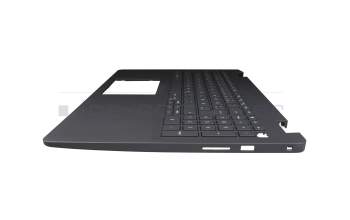 PK132RI1B1 Original Dell Tastatur inkl. Topcase DE (deutsch) grau/grau mit Backlight