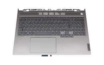 PO5SXB-GE Original Lenovo Tastatur inkl. Topcase DE (deutsch) grau/grau mit Backlight