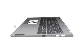 PR55-GR Original Lenovo Tastatur inkl. Topcase DE (deutsch) grau/grau