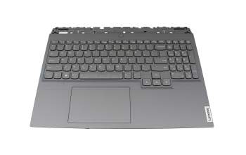 PT5CYXBG Original Lenovo Tastatur inkl. Topcase US (englisch) grau/grau mit Backlight