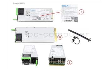 Fujitsu PYBPU165 GEN3+ 1600W TITANIUM PSU