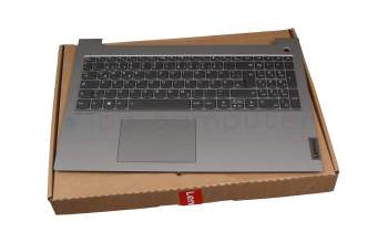 SA469D-22HM Original Lenovo Tastatur inkl. Topcase DE (deutsch) grau/grau mit Backlight