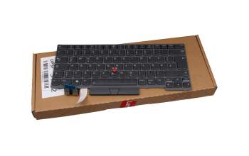 SB21B08240 Original Lenovo Tastatur DE (deutsch) schwarz mit Backlight und Mouse-Stick