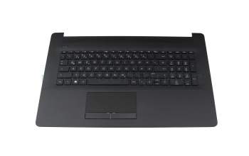 SB550A-73HD Original HP Tastatur inkl. Topcase DE (deutsch) schwarz/schwarz (mit TP/DVD, Oberflächenstruktur \"Diamond\")