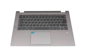 SG-92170-2DA Original Lenovo Tastatur inkl. Topcase DE (deutsch) grau/silber mit Backlight