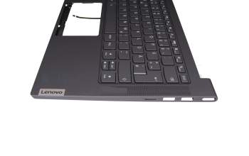 SG-A1940-2DA Original Lenovo Tastatur inkl. Topcase DE (deutsch) grau/grau mit Backlight