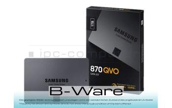 SSD1TR Samsung 870 QVO SSD Festplatte 1TB (2,5 Zoll / 6,4 cm) B-Ware