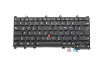 STO-84D0 Original Lenovo Tastatur DE (deutsch) schwarz mit Backlight und Mouse-Stick