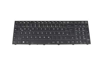 Schenker XMG Focus 15-M22 (NP50PNJ) Original Tastatur DE (deutsch) schwarz/weiß mit Backlight