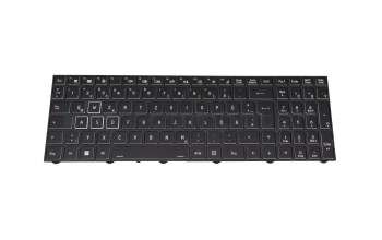 Schenker XMG Focus 17-M22 (NP70PNP) Original Tastatur DE (deutsch) schwarz mit Backlight (Gaming)