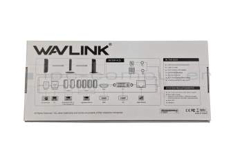 WAVLINK WL-UG39DK4V USB 3.0 Universal Docking Starion inkl. 24W Netzteil B-Ware