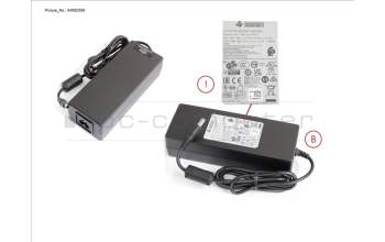 Fujitsu WTS:025.10060.M002 AC ADAPTER 120W F. PORT REPLICATOR PR09