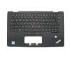 00PA710 Original Lenovo Tastatur inkl. Topcase DE (deutsch) schwarz/schwarz mit Backlight und Mouse-Stick