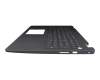 01FPW2 Original Dell Tastatur inkl. Topcase DE (deutsch) grau/grau mit Backlight