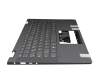 025.901MZ.0001 Original Wistron Tastatur inkl. Topcase DE (deutsch) dunkelgrau/grau (platinum grey)