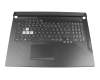 04062-00120000 Original Asus Tastatur inkl. Topcase DE (deutsch) schwarz/schwarz mit Backlight - ohne Keystone-Schacht -