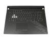 04062-00120200 Original Asus Tastatur inkl. Topcase DE (deutsch) schwarz/schwarz mit Backlight