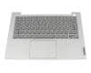 0BJ0892 Original Lenovo Tastatur inkl. Topcase DE (deutsch) grau/grau mit Backlight