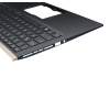 0KN1-621GE16 Original Pegatron Tastatur inkl. Topcase DE (deutsch) blau/blau mit Backlight