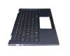 0KN1-682GE13 Original Pegatron Tastatur inkl. Topcase DE (deutsch) schwarz/blau mit Backlight