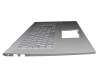 0KN1-7G1GE11 Original Pega Tastatur inkl. Topcase DE (deutsch) silber/silber mit Backlight