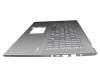 0KN1-7G1GE11 Original Pega Tastatur inkl. Topcase DE (deutsch) silber/silber mit Backlight