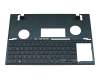 0KN1-BY1GE23 Original Pegatron Tastatur inkl. Topcase DE (deutsch) blau/blau mit Backlight