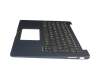 0KNB0-2627GE00 Original Asus Tastatur inkl. Topcase DE (deutsch) schwarz/blau mit Backlight