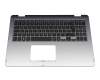 0KNB0-5630GE00 Original Asus Tastatur inkl. Topcase DE (deutsch) schwarz/grau mit Backlight