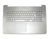 0KNB0-6625SF00 Original Asus Tastatur inkl. Topcase SF (schweiz-französisch) silber/silber mit Backlight