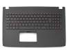 0KNB0-6821GE00 Original Asus Tastatur inkl. Topcase DE (deutsch) schwarz/schwarz mit Backlight