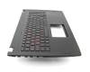 0KNB0-6821GE00 Original Asus Tastatur inkl. Topcase DE (deutsch) schwarz/schwarz mit Backlight