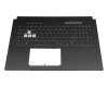 0KNR0-6910GE00 Original Asus Tastatur inkl. Topcase DE (deutsch) schwarz/transparent/grau mit Backlight