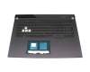 0KNR0-6917GE00 Original Asus Tastatur inkl. Topcase DE (deutsch) schwarz/grau mit Backlight