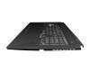 0KNR0-6919GE00 Original Asus Tastatur inkl. Topcase DE (deutsch) schwarz/transparent/schwarz mit Backlight