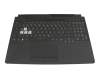 0KNR0-691BGE00 Original Asus Tastatur inkl. Topcase DE (deutsch) schwarz/schwarz mit Backlight