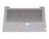 0XL00T1 Original Lenovo Tastatur inkl. Topcase DE (deutsch) grau/grau mit Backlight