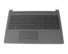 L50000-BG1 Original HP Tastatur inkl. Topcase CH (schweiz) schwarz/schwarz