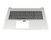 N39375-041 Original HP Tastatur inkl. Topcase DE (deutsch) grau/silber