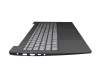 100KCT10 Original Lenovo Tastatur inkl. Topcase DE (deutsch) grau/schwarz